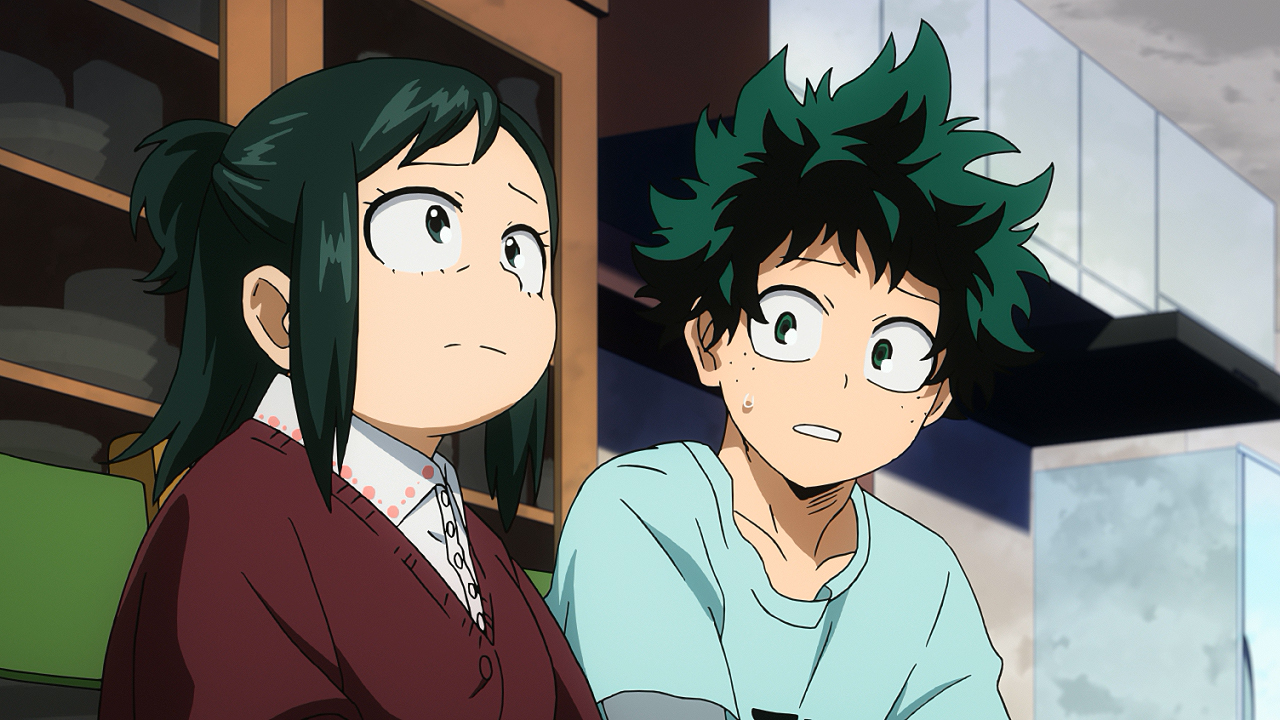緑谷出久のお母さんの名前は？（ヒント： 🦜 ）